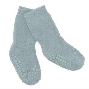 NWT GoBabyGo Non-Slip Rubber Grip Tall Socks (Organic Cotton Terry)